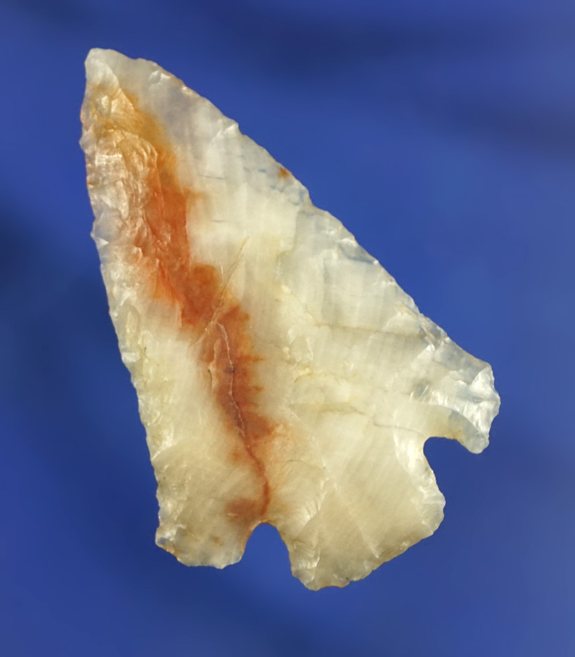 1 5/8" Eastgate made from beautiful multi-colored highly translucent agate - Columbia River.