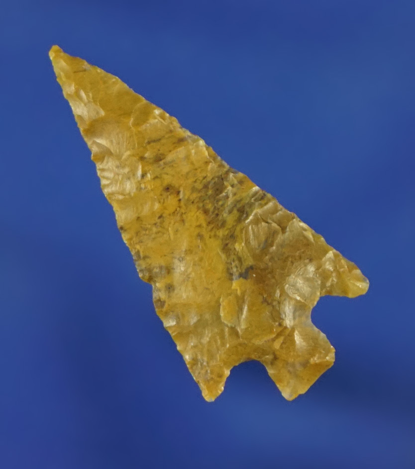 1 1/16" Columbia Plateau made from attractive yellow Jasper.