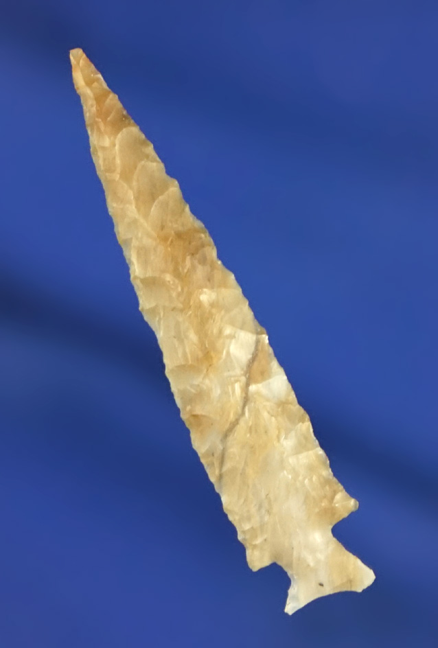 Thin and nice! 1 7/16" Rose Springs that was uniquely made off of a flake with excellent style.