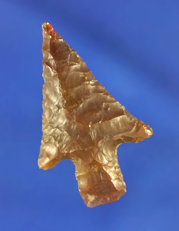 1 3/16" perfectly styled Wallula found near the Columbia River.