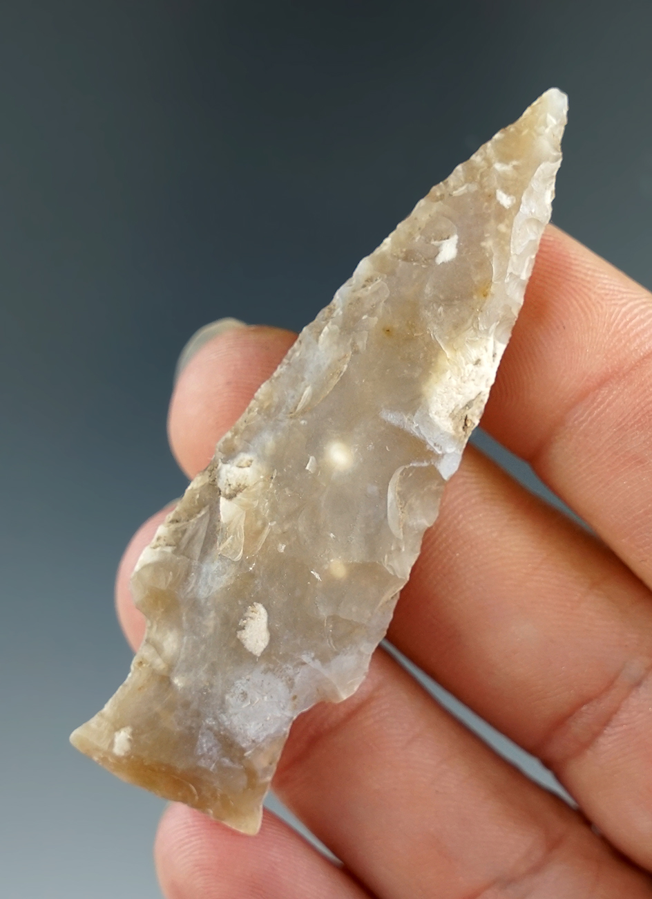 Well styled 2 7/16" Darl point made from nice material found in Texas.