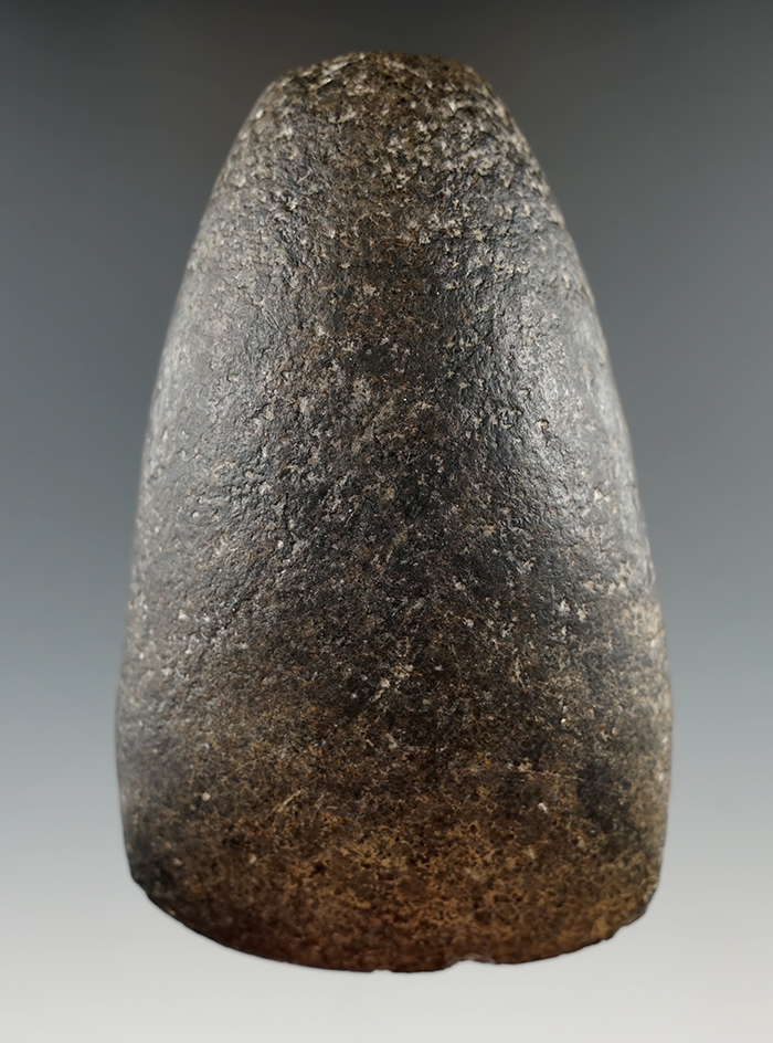 4 1/8" Classic style Hardstone Celt, found in Ohio.