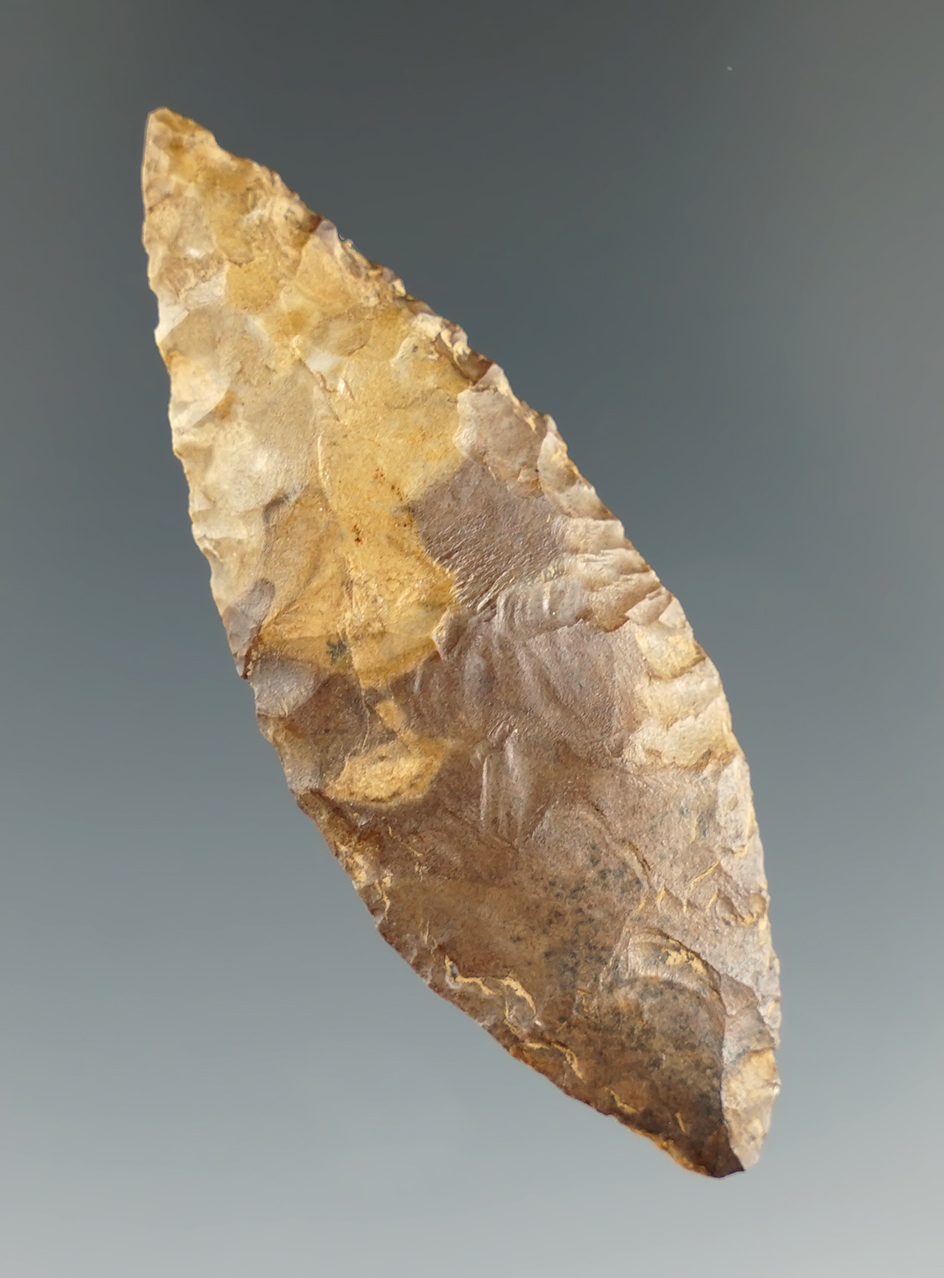 2 1/4" Cascade found in Oregon. Comes with a Bennett COA.