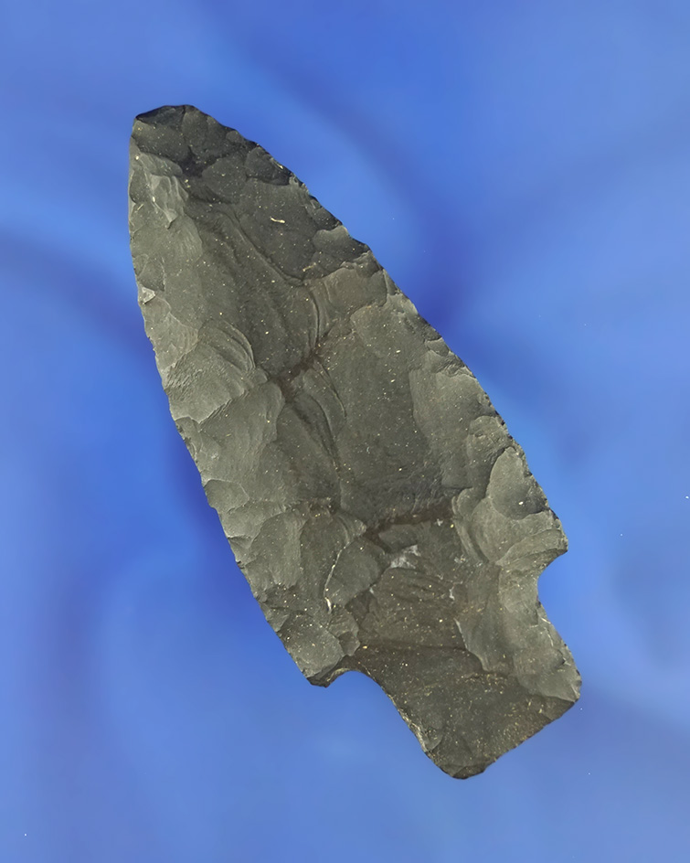 3 5/16" Adena that is well styled found in Mercer Co.,  Ohio.