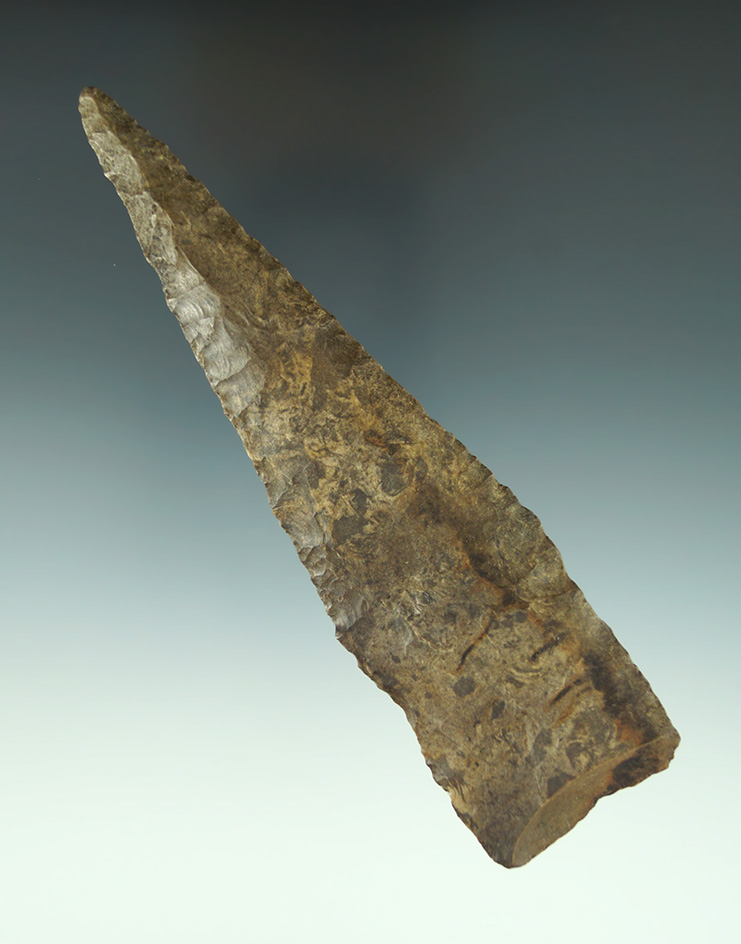 5 1/2" Stanfield Knife - Dover Flint found in Western Kentucky.  Bennett & Dickey COA's.