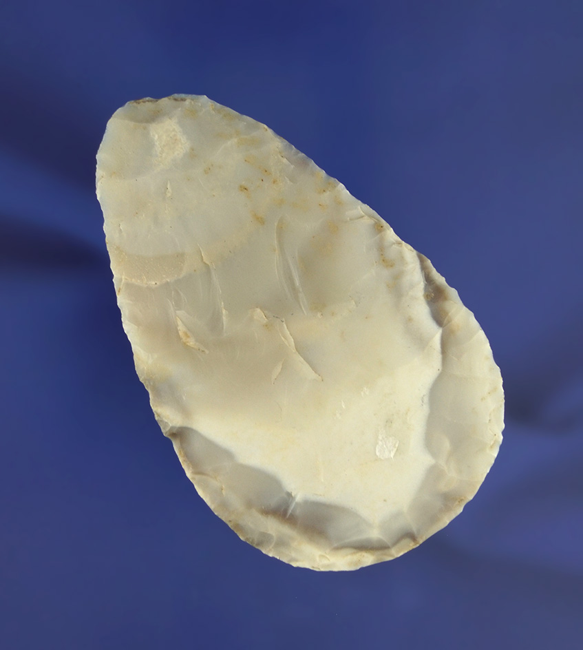 3" North Blade found in Benton Co.,  Missouri made from Mozarkite Flint. Meadows COA.