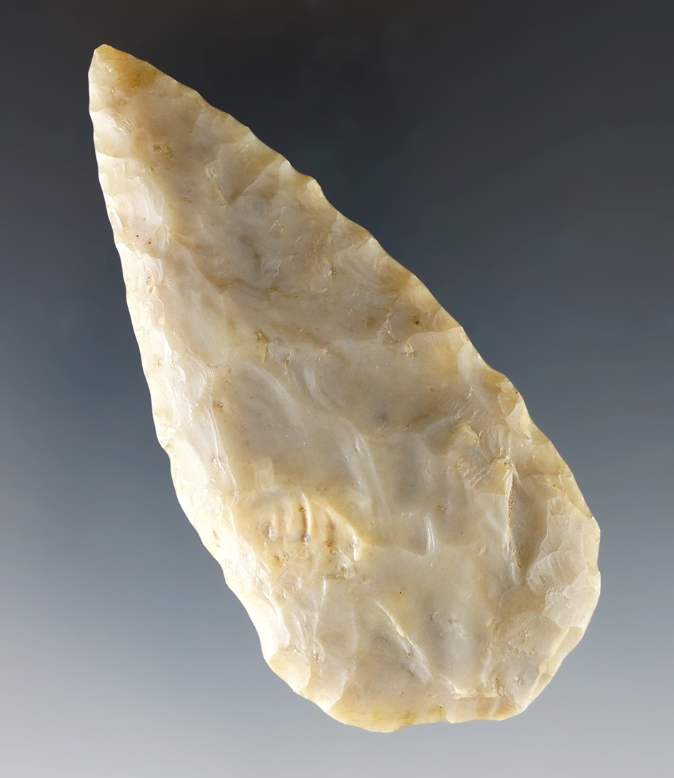 3 3/16" Flint Ridge Flint Blade found in Ohio.