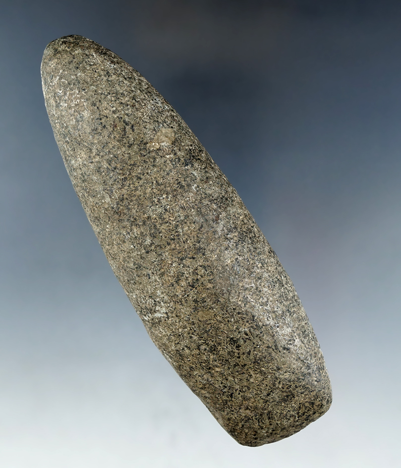 5 1/4" Hardstone Celt found in Licking Co., Ohio.