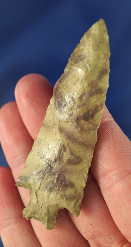 2 15/16" Elko made from beautiful multicolored mottled material found in Oregon.