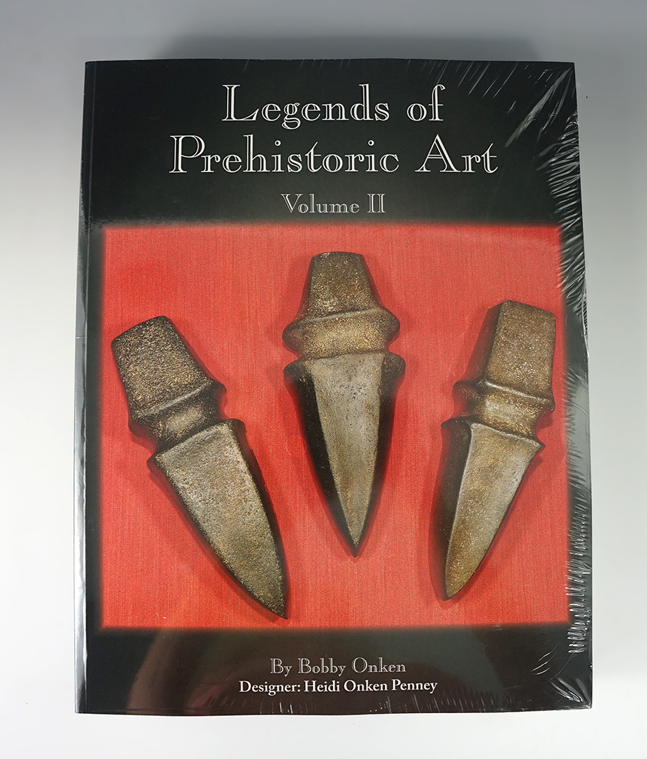 Hardcover Book: Legends of Prehistoric Art Volume 2 by Bob Omken in new condition