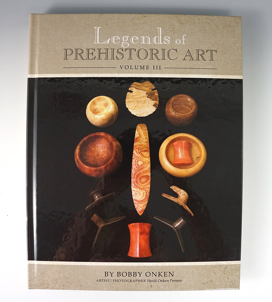 Hardcover Book: Legends of Prehistoric Art Volume 3 by Bob Omken in new condition