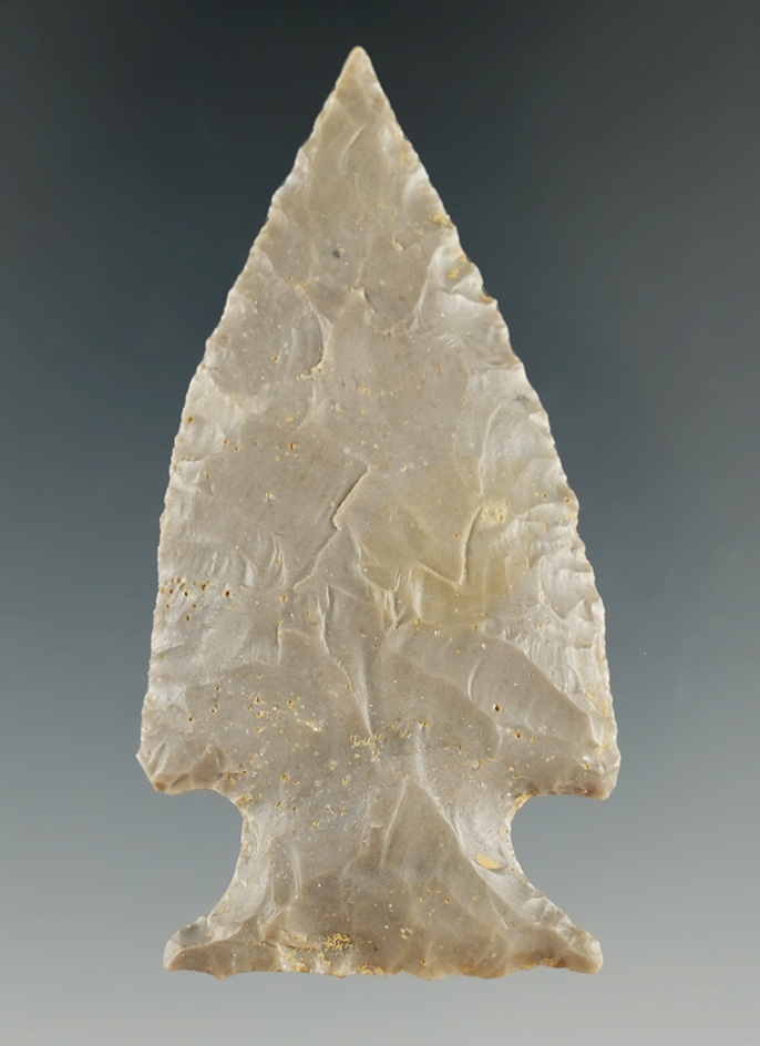 2 9/16" Jack's Reef made from Hornstone, found in Kentucky. Ex. Mike Thompson. COA.