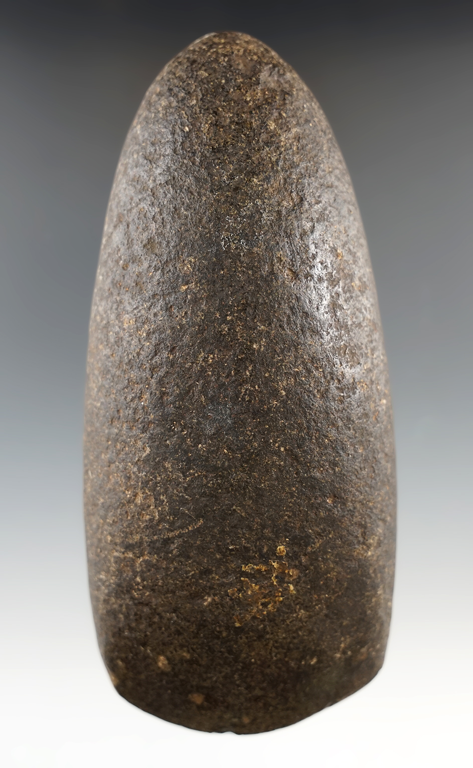 5 1/8" Heavily patinated Celt with nice use polished to the bit area found in Knox Co., Ohio.