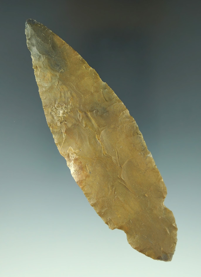 4 7/8" Turkeytail Adena found in that is thin and well made.