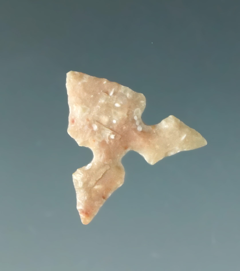 5/8" Texas Toyah point that is nicely made from attractive pink material.