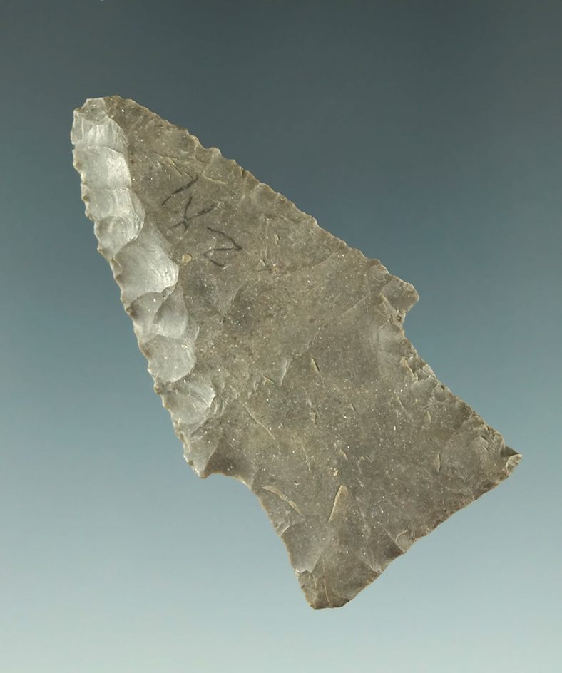 2 1/16" Hardin found in Missouri with nice flaking.