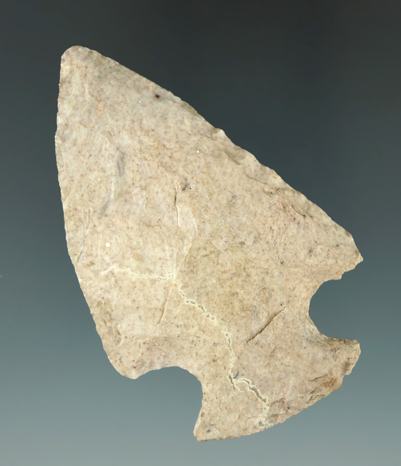 2 3/4" Snyders found in Gibson Co., Indiana. Comes with a Bennett COA.