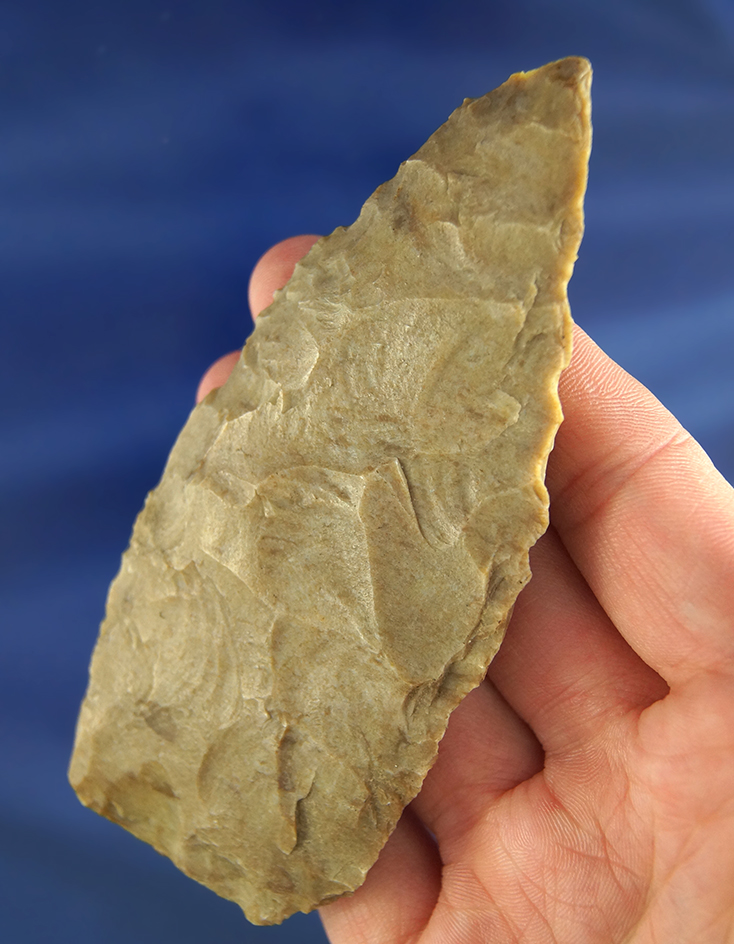 4 1/8" Flint Blade found in Summit Co., Ohio.