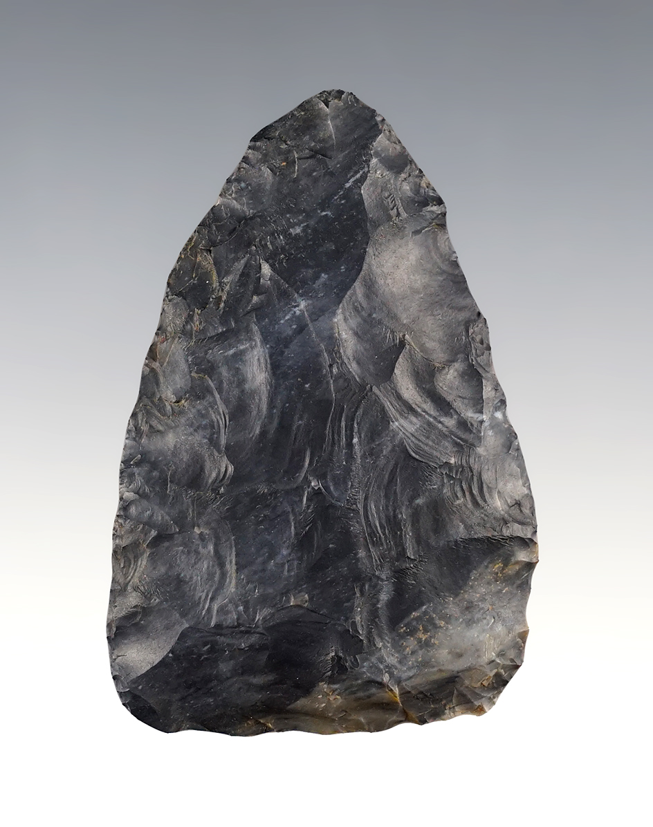 2 3/4" Cache Blade made from Coshocton Flint.  From the 1898 Holmes County Cache!