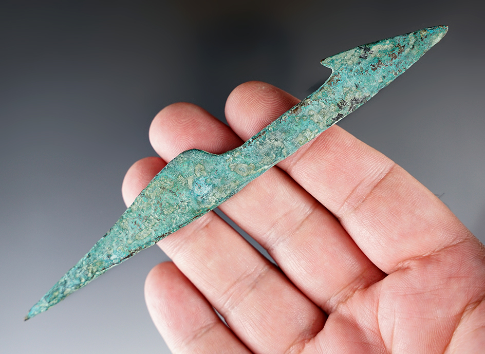 5 5/8" Copper point from Asia.