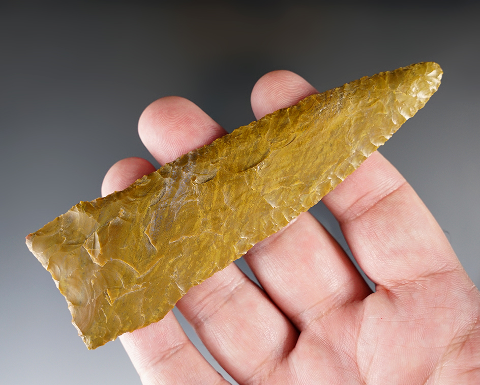 Sale Highlight! Truly impressive 4 3/4" Plateau Pentagonal found in Washington. Stermer COA.