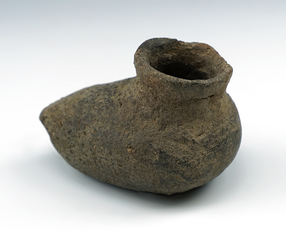 2 3/4" Prehistoric miniature pottery vessel in very nice condition found in New Mexico.