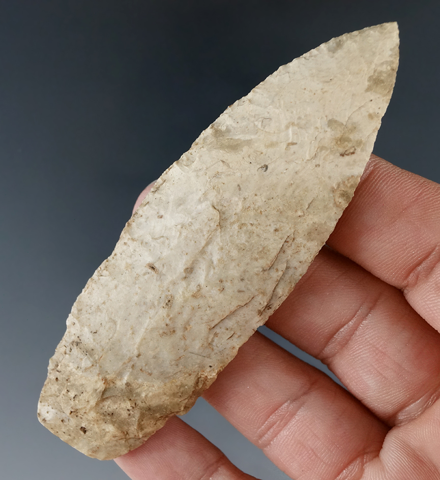3 1/2" Karnak Knife found in Adams Co., Illinois.