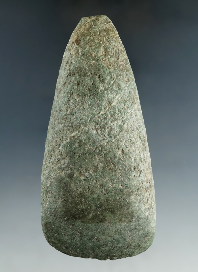 4 1/4" Adena Celt found in Delaware Co., Ohio. Ex. Girberd collection
