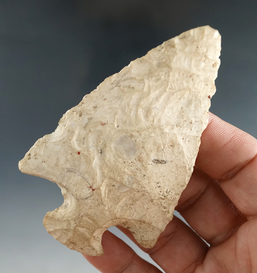 3 5/16" Snyders Hopewell found in Missouri.