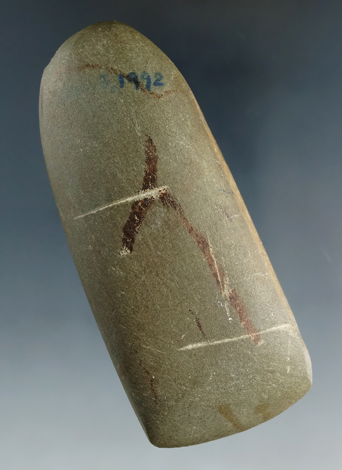 3 1/2" slate Celt found in Ohio.