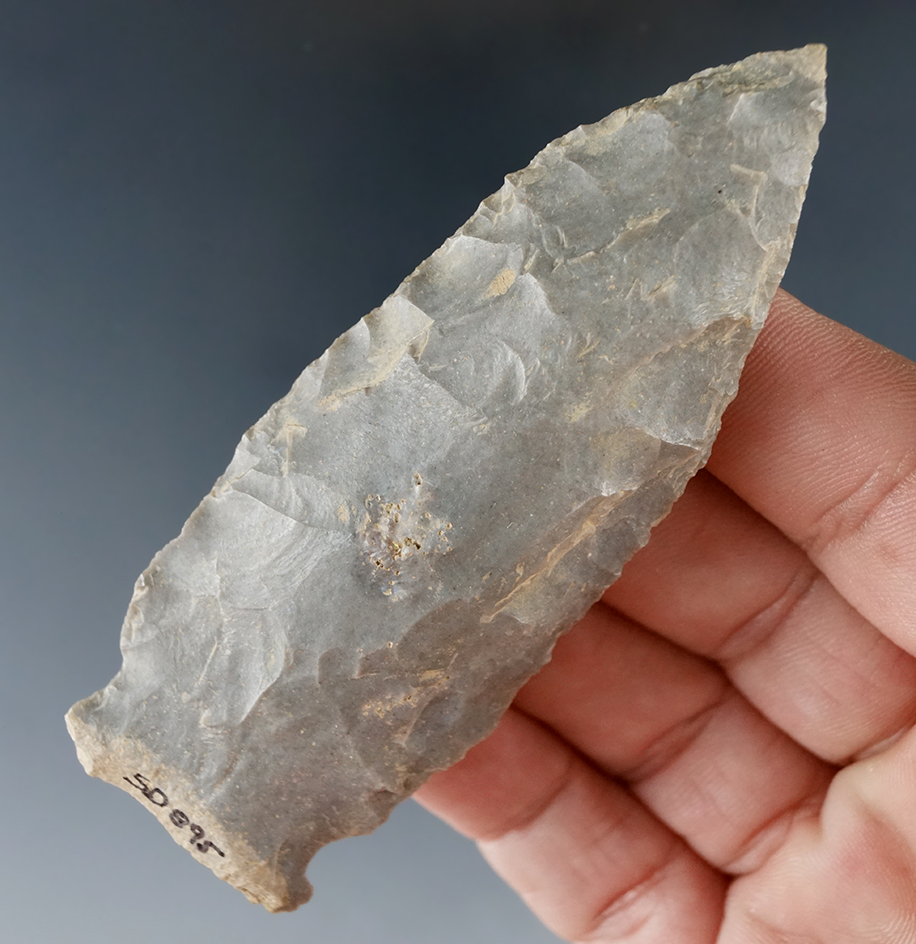 3 1/2" Fishspear style Knife found in Ohio Co., Kentucky.