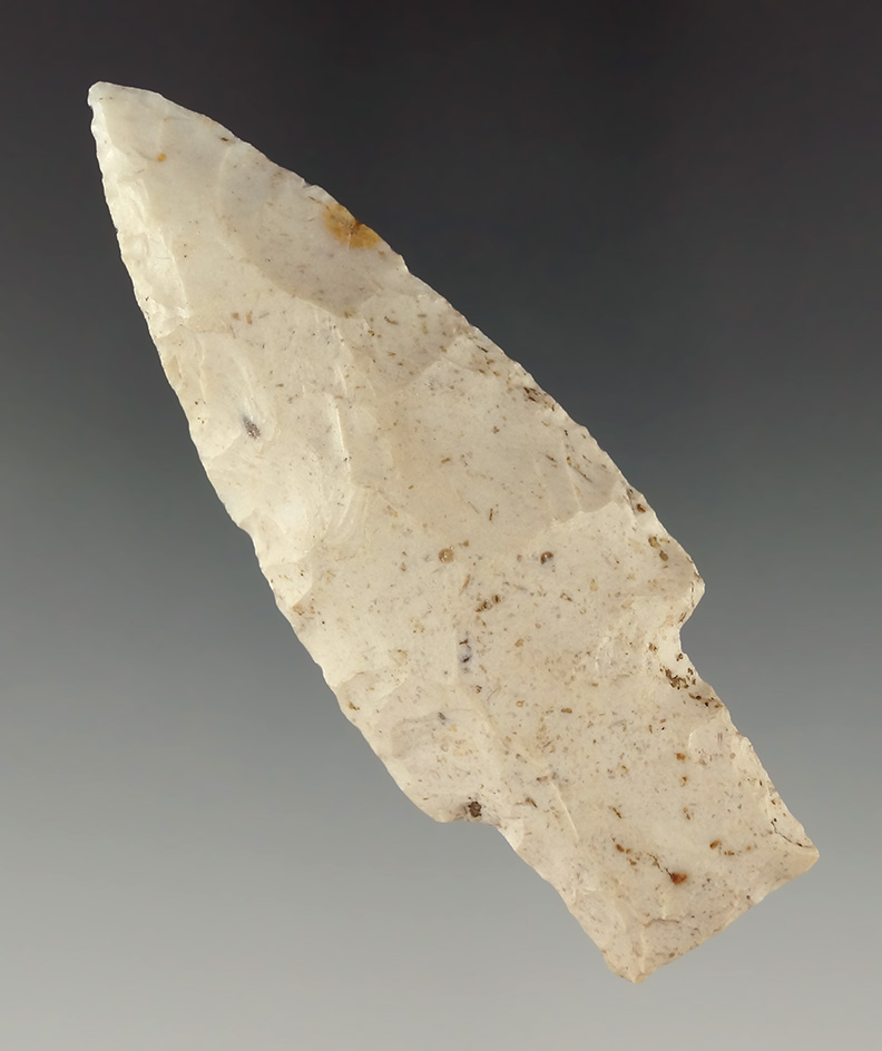 3 1/8" Robbins Adena found in Missouri.