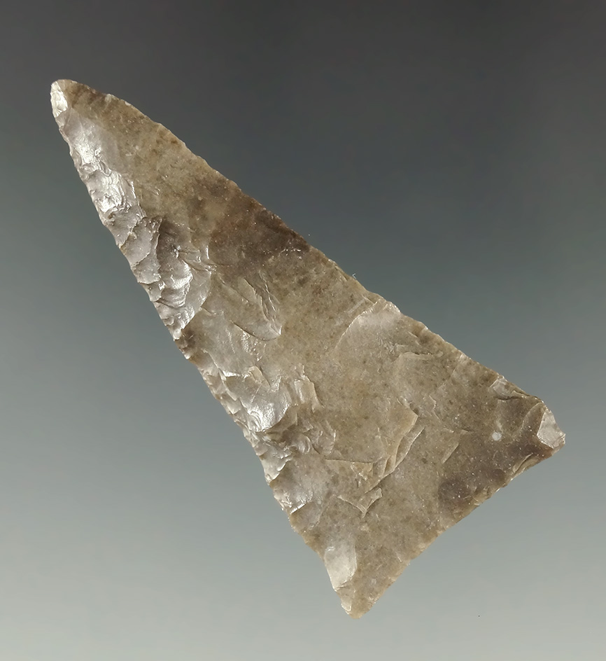 2 3/16" Nicely flaked Tortugas found in Texas.  Ex. Charles Shewey, Museum of NA History.