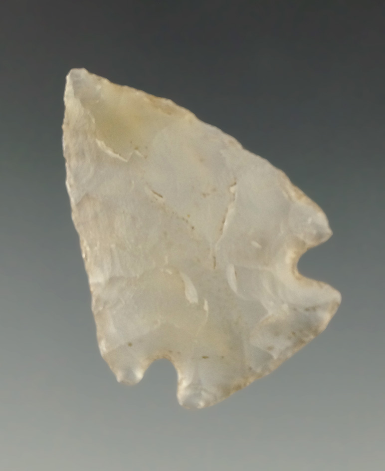 1 5/16" Pelican Lake, a beautiful clear Chalcedony found in the Plains region.