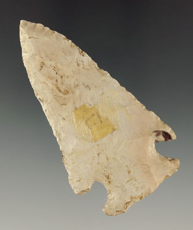 2 13/16" Cornernotch found in Missouri.