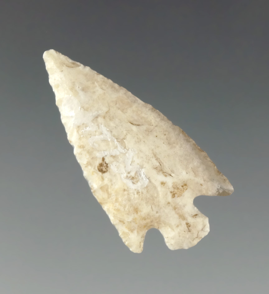 1 1/8" Columbia Plateau made from White Agate, found near the Columbia River.