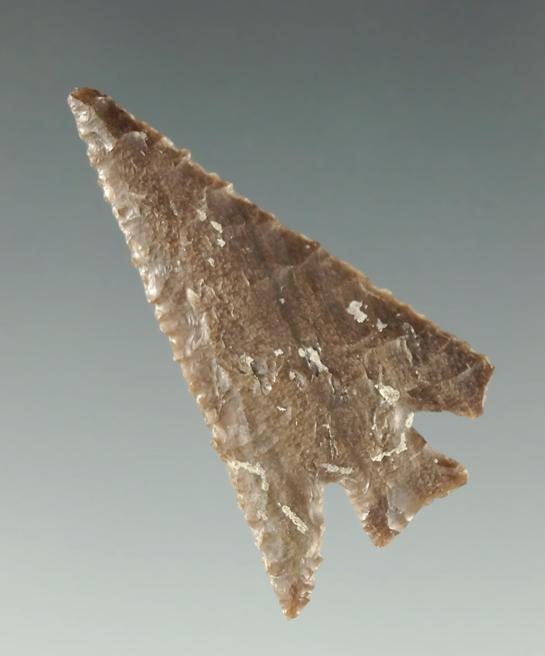 1 3/8" Columbia Plateau found near Savies Island, Columbia River.