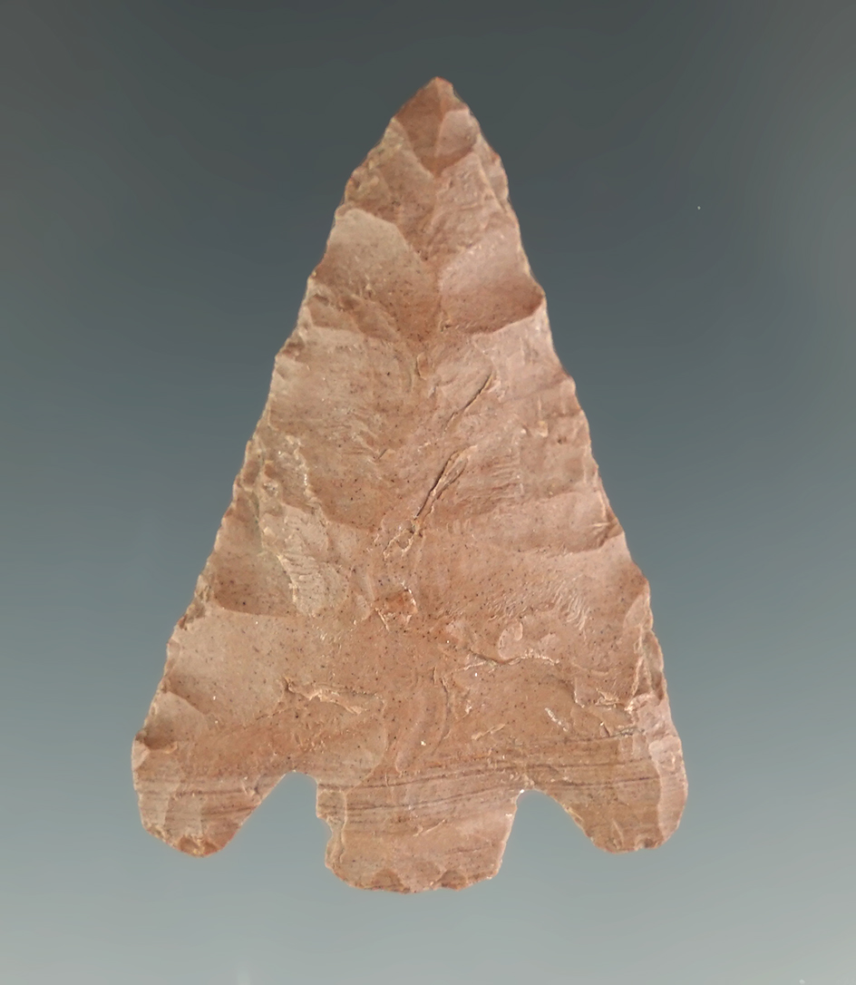 1 9/16" Quilomene Bar made from tan Jasper found near Priest Rapids, Columbia River.