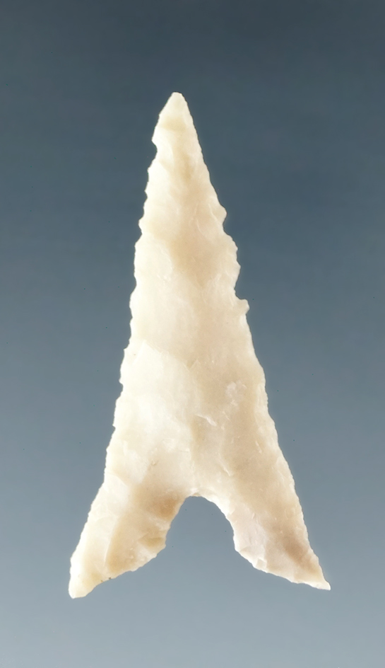 1" Garza found at the Lubbock Lade site in Texas. Ex. Charles Shewey Collection.