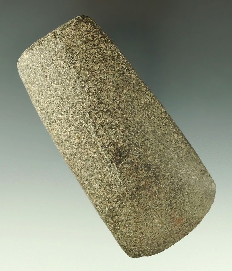 4" nicely styled Hardstone Celt found in Adams Co., Ohio. Ex. Lar Hothem collection.