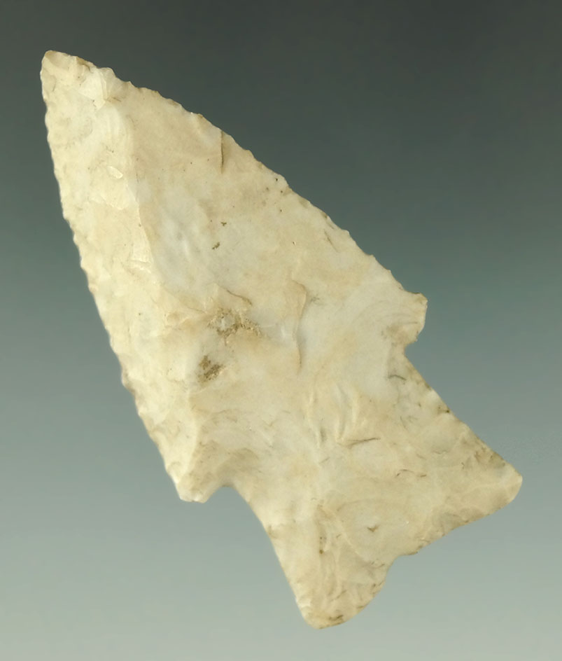 2 5/16" beveled Archaic Knife found in Ross Co., Ohio.