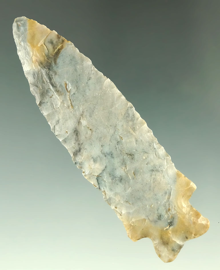 Beautiful material on this 3 7/16" Flint Ridge Flint Heavy Duty found in Ohio.