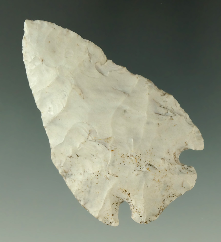 2 5/8" Cornernotch Point found in Ohio.