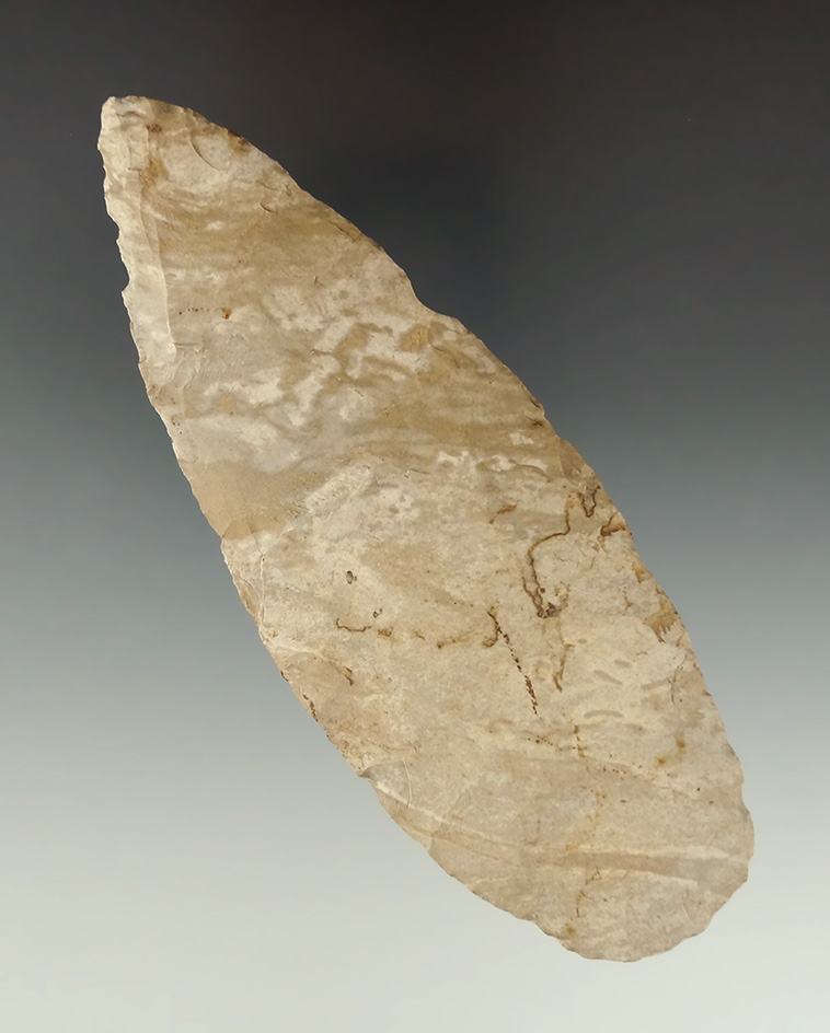 5 3/8" Flint Blade found in Ohio.