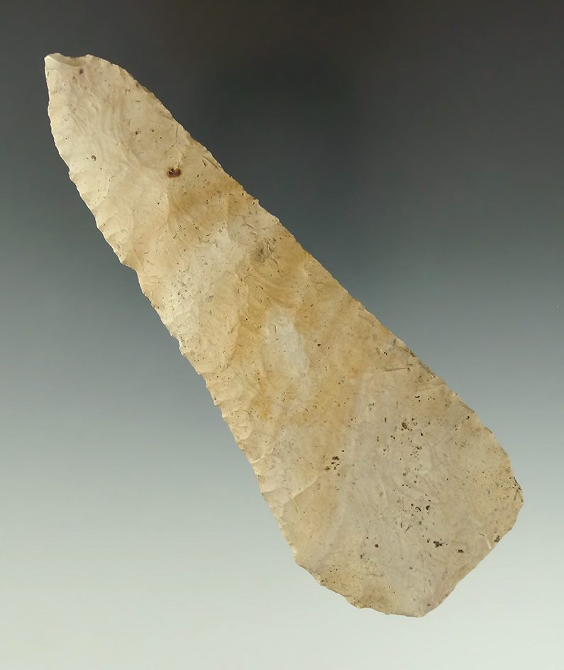 4 7/8" Stanfield Knife - Kiser Lake, Champaign Co., Ohio. Ex. Bruce Springer, Sam Speck, John Schott