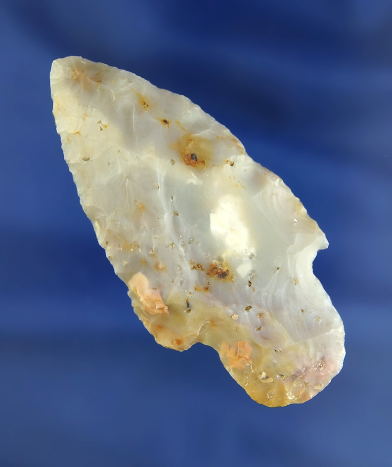 2 13/16" Flint Ridge Flint Adena found in Richland Co.,  Ohio