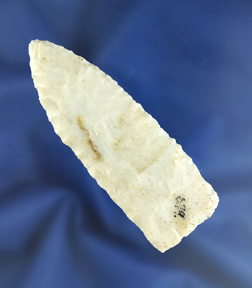 Rare style! 3 1/16" Plano Lanceolate - Licking Co.,  Ohio. Comes with Bennett and Jackson COA's.