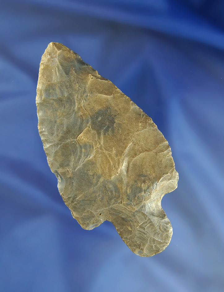 excellent heavy patina on this large 4 1/2" Adena found in Ohio. Ex. Jeff Doren Collection.