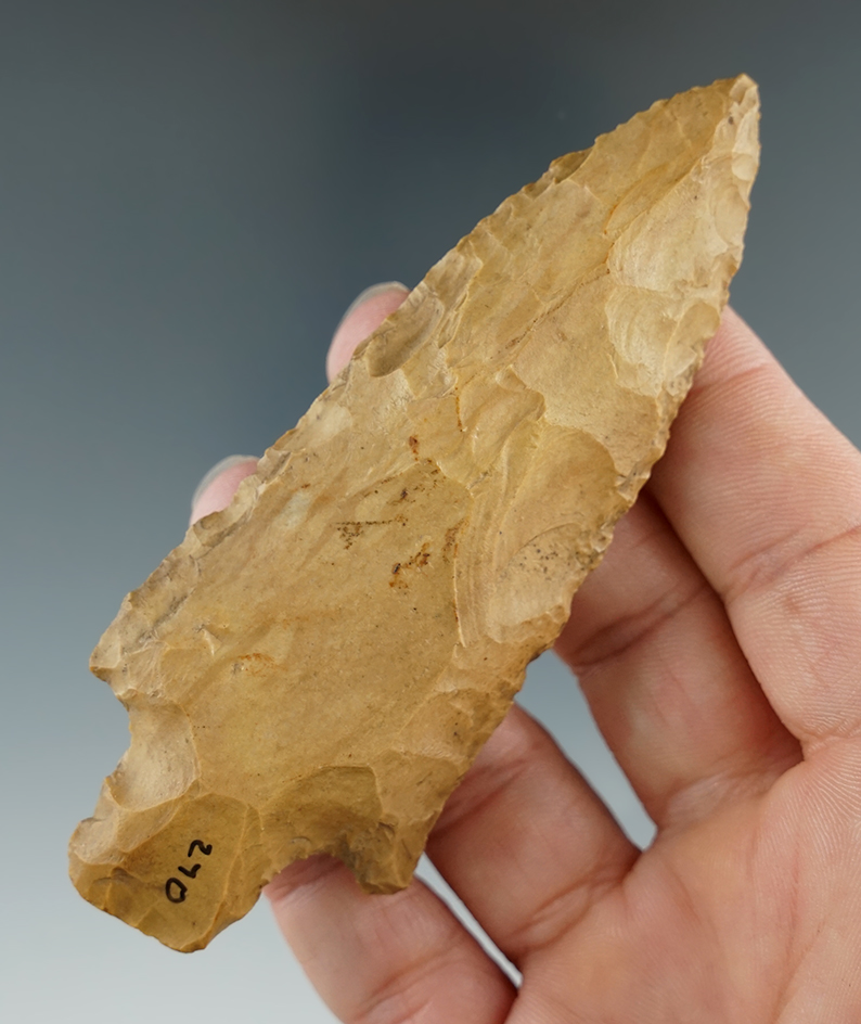 3 7/8" attractive Stemmed Knife found in Missouri.