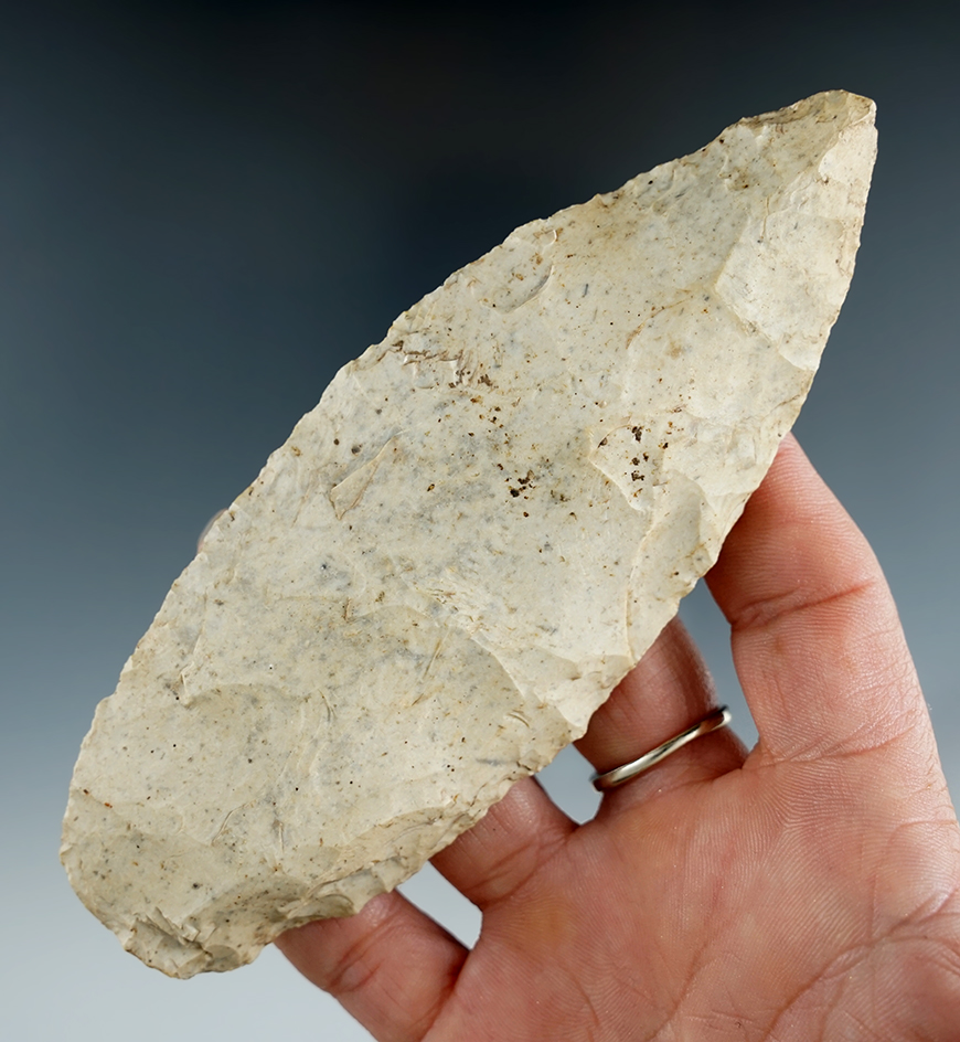 5 3/16" Flint Blade found in Missouri.